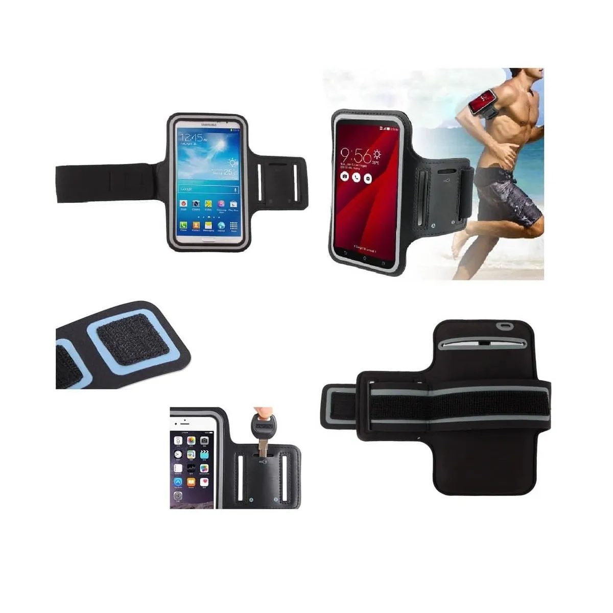 Armband Professional Cover Neoprene Waterproof Wraparound Sport with Buckle for At&T Fusion Z (2021)