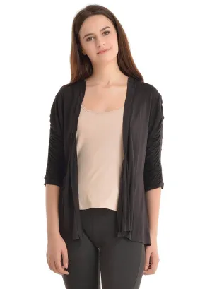 Cape With Lace Insert Sleeves