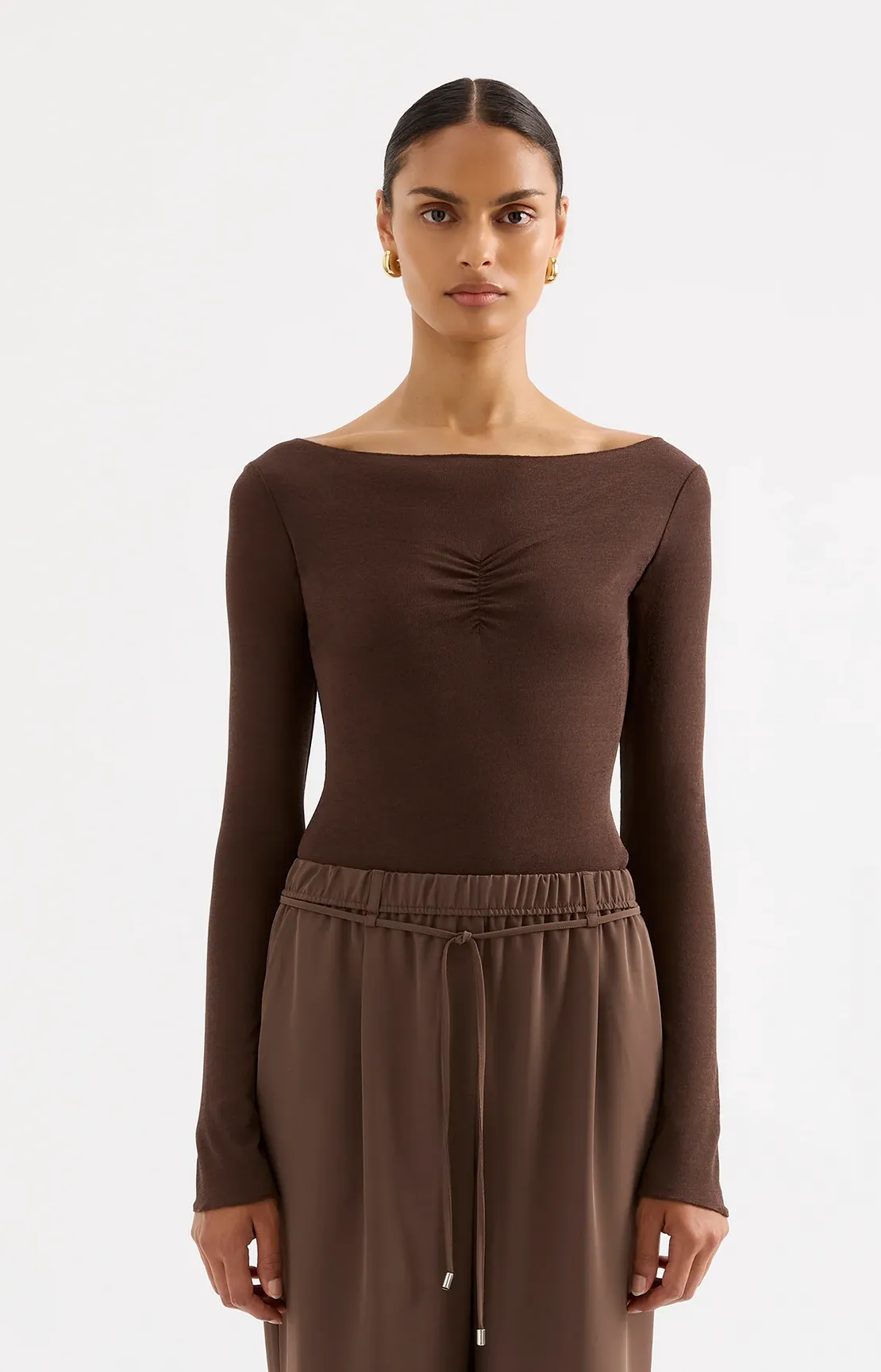 CLEMENT LS TOP | CHESTNUT