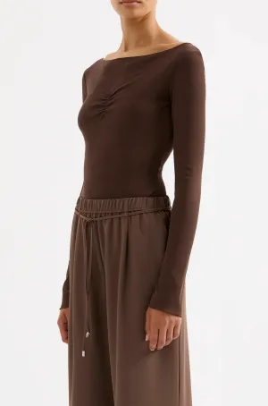 CLEMENT LS TOP | CHESTNUT