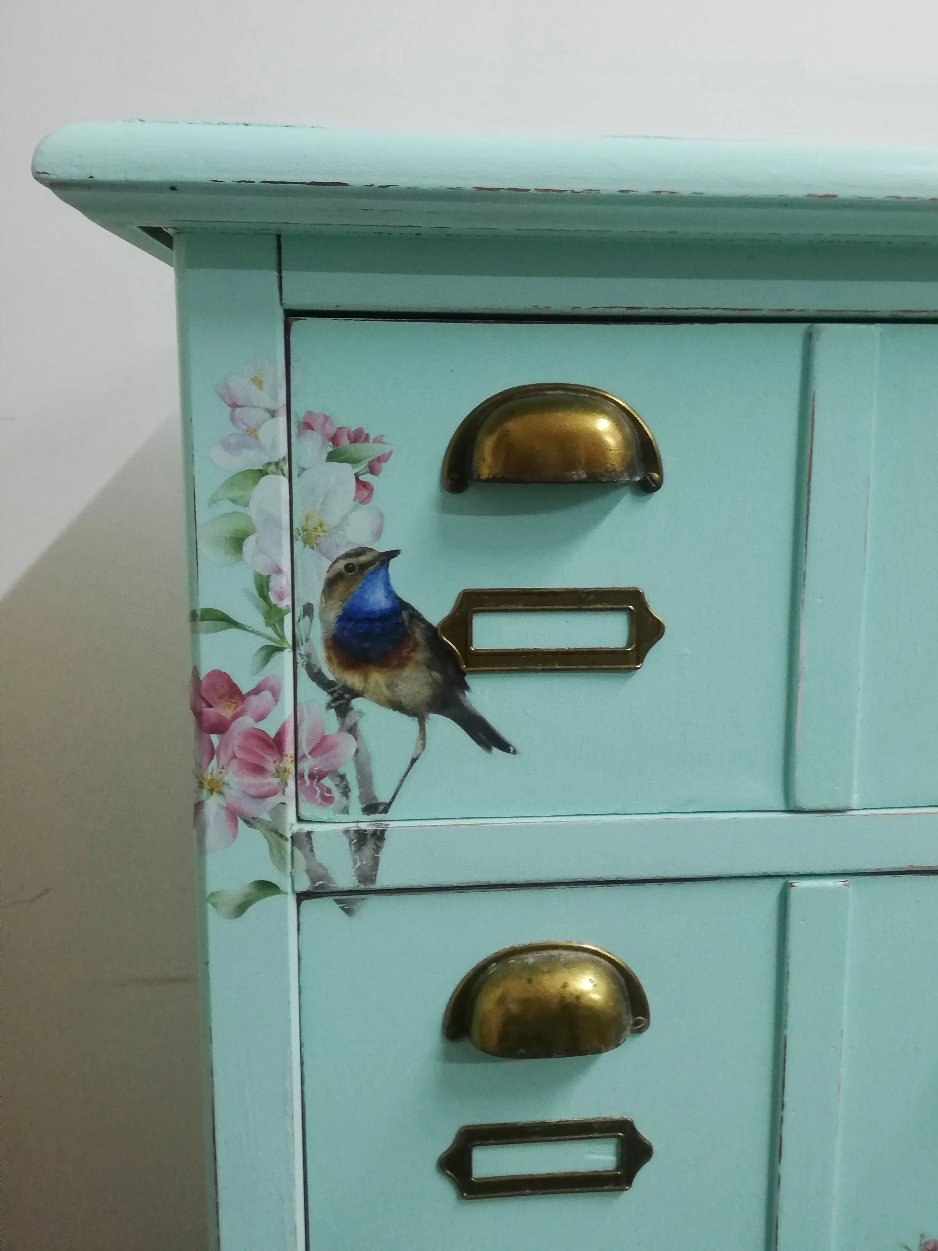 Commission for Claire painted cabinet