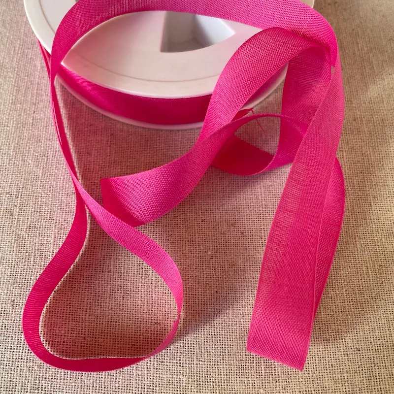 Cotton Ribbon 15mm (1/2") - Various Colors