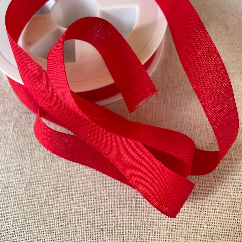 Cotton Ribbon 15mm (1/2") - Various Colors