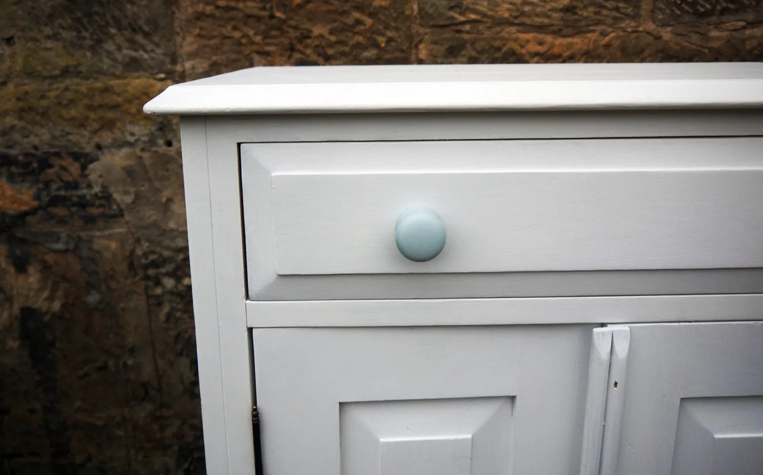 custom listing for dominique Hand painted cupboard in Fusion Mineral Paint