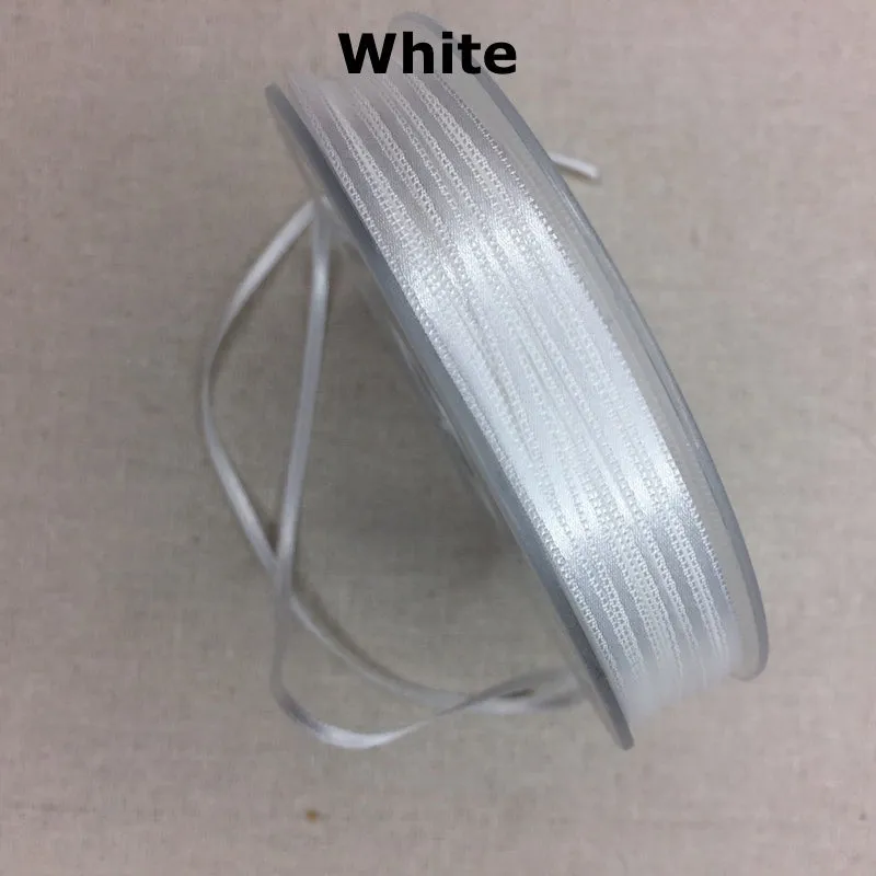 Double Face Satin Ribbon - 3mm - Various Colors