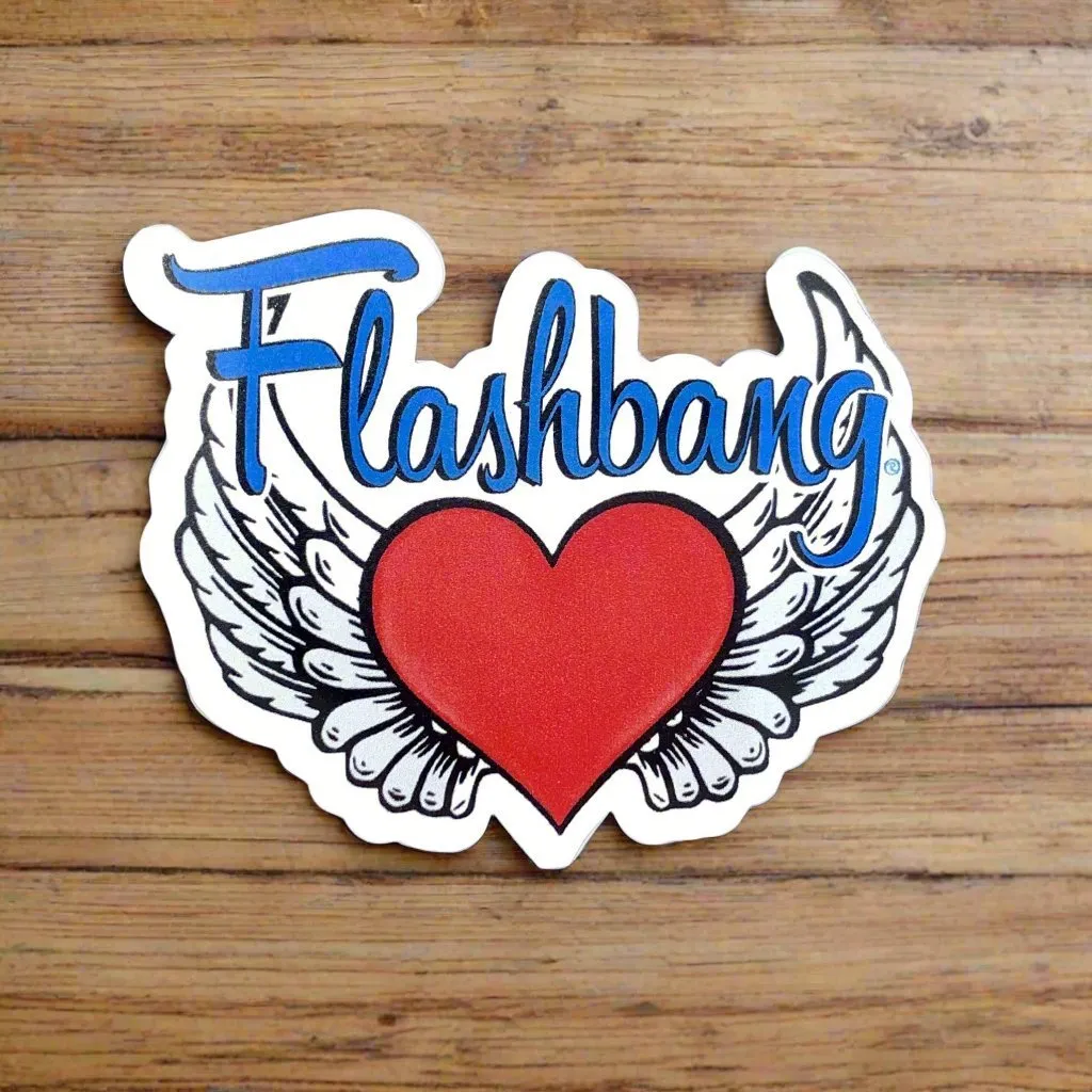 Flashbang Logo Sticker