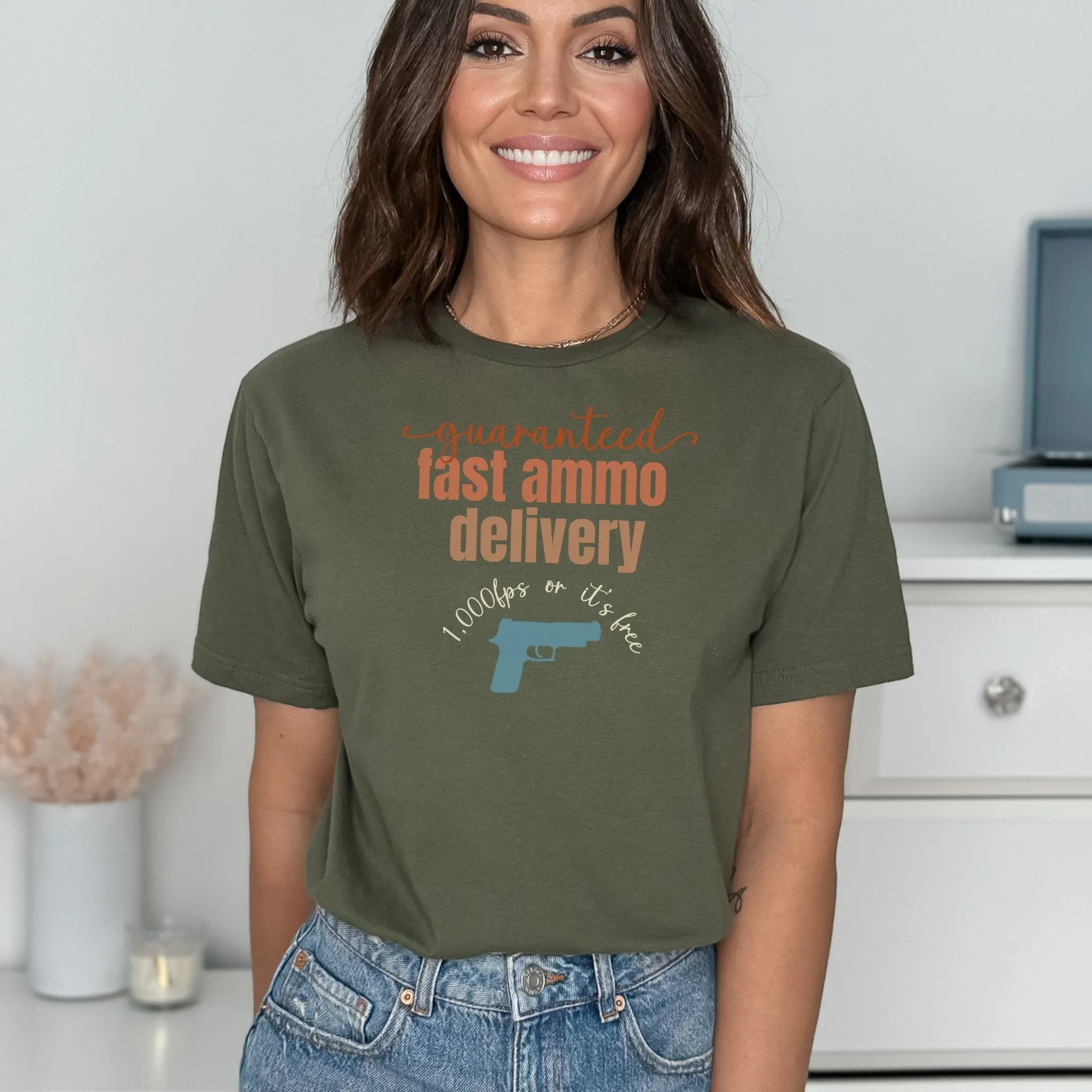 Guaranteed Fast Ammo Delivery Softstyle T-Shirt