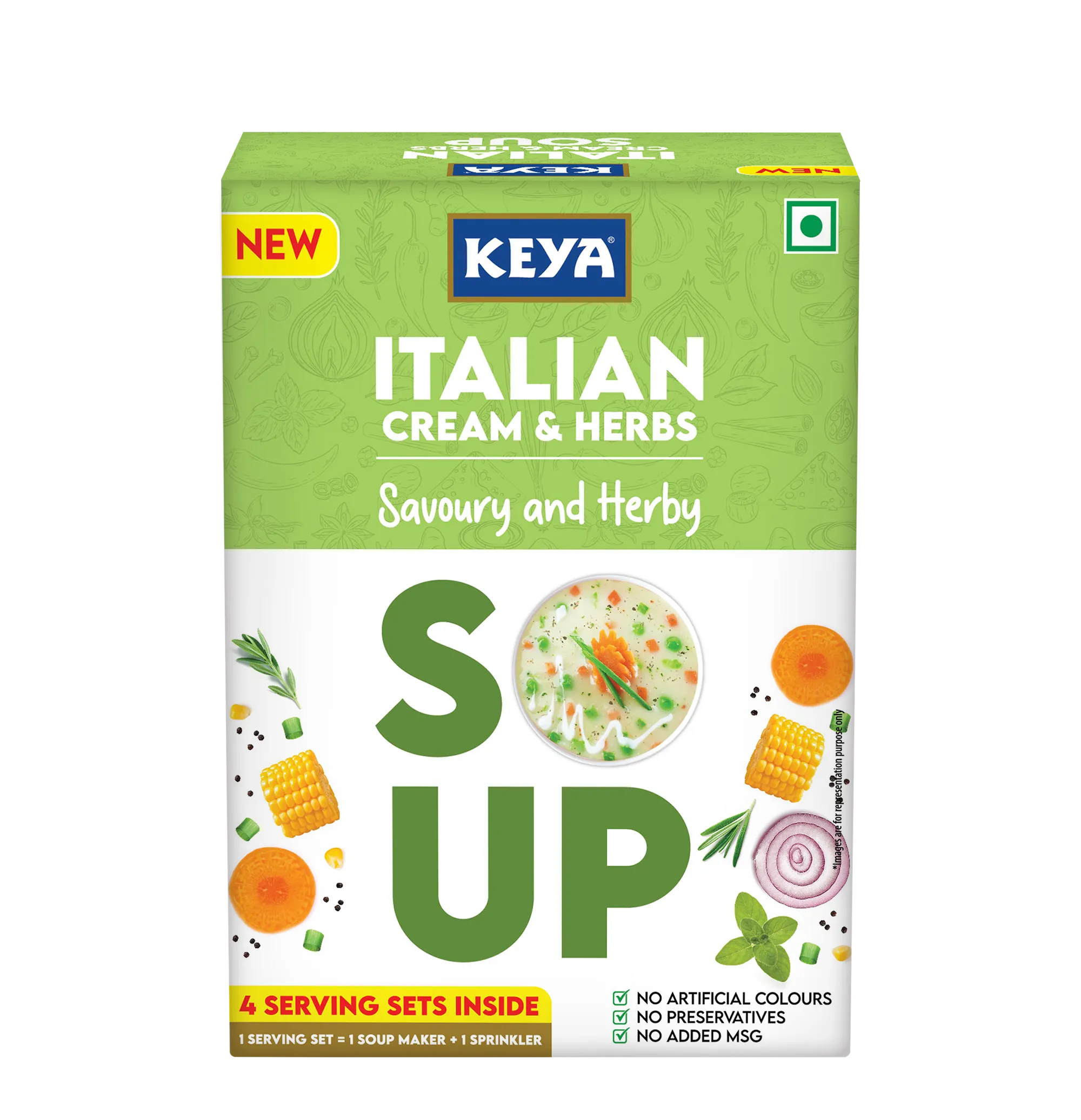 Keya Soup Combo | Instant Mix | Pack of 4
