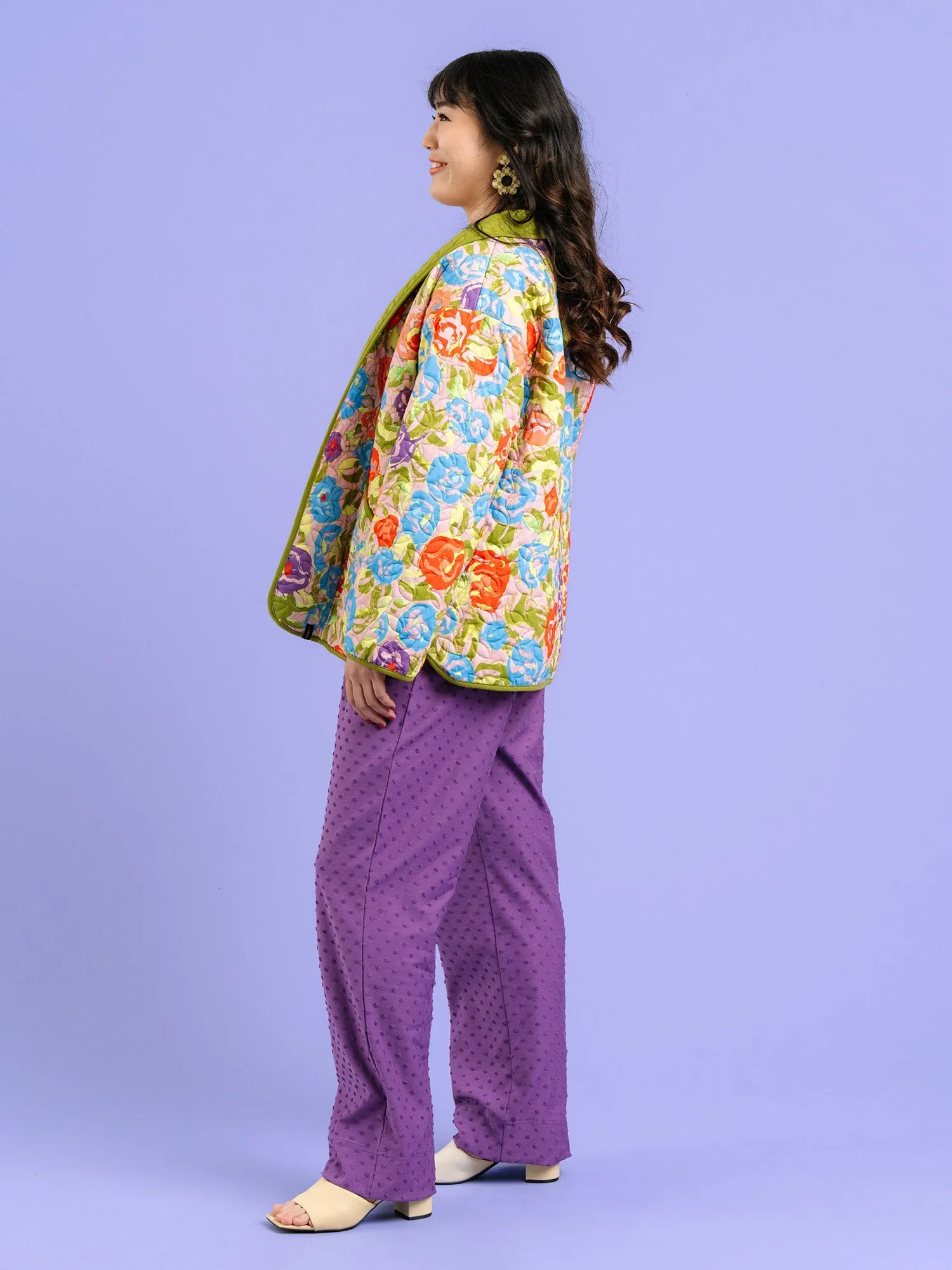 Kitty Quilted Jacket Rauni Peach