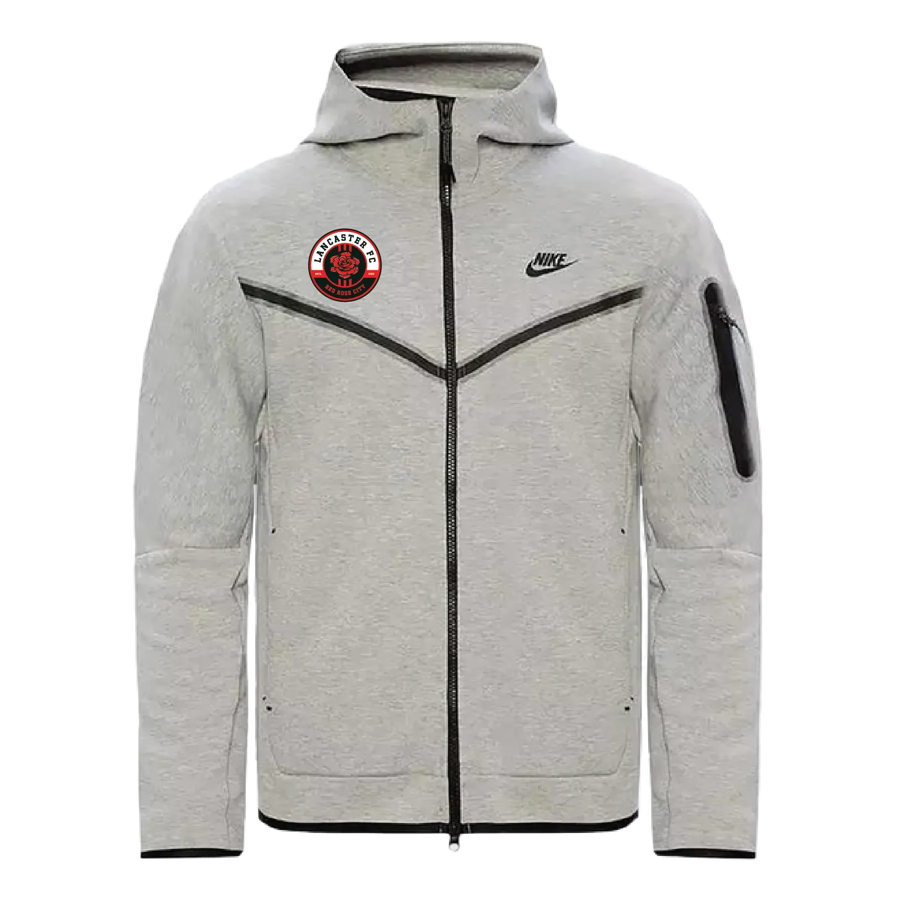Lancaster FC Nike Tech Fleece FZ Windrunner Grey