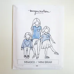 Megan Nielsen Patterns : Mini Briar Sweater & Tee