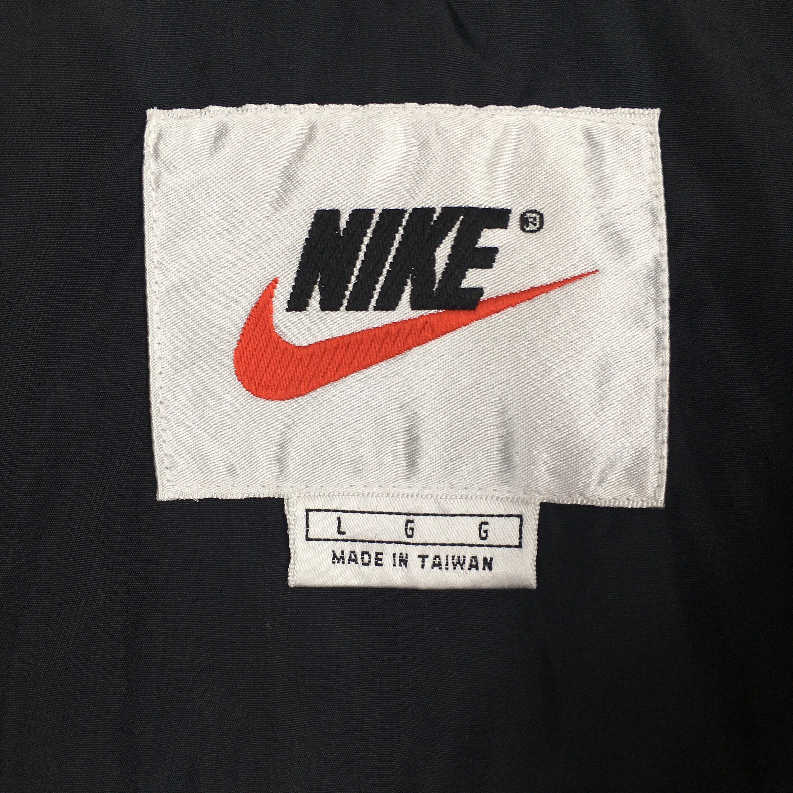 Nike Windbreaker Black Jacket Large