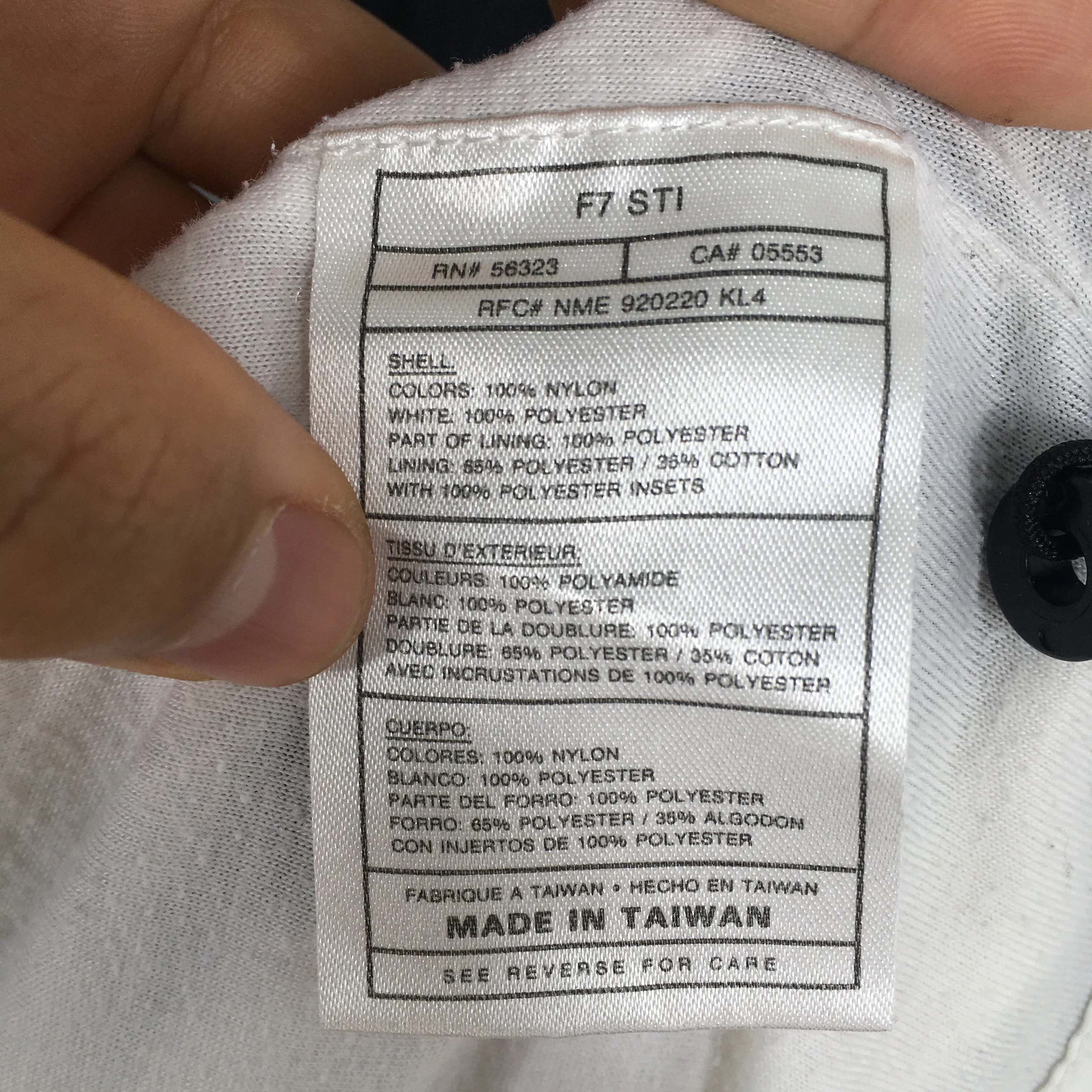 Nike Windbreaker Black Jacket Large