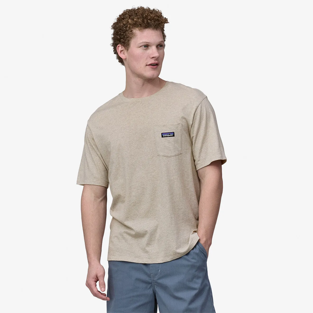 Patagonia Daily Pocket Tee Tailored Grey
