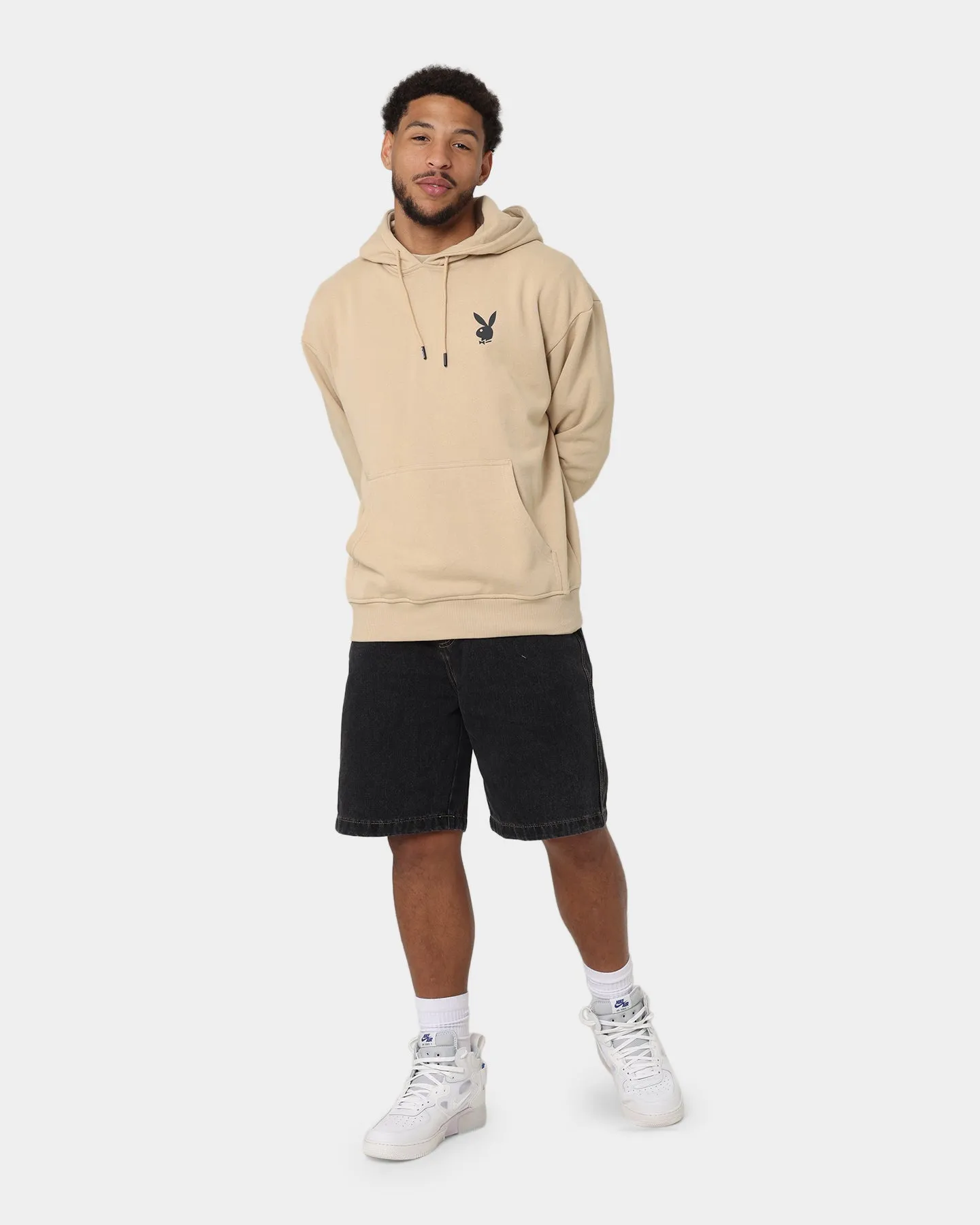 Playboy November 2013 Monotone Hoodie Tan