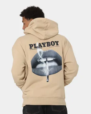 Playboy November 2013 Monotone Hoodie Tan