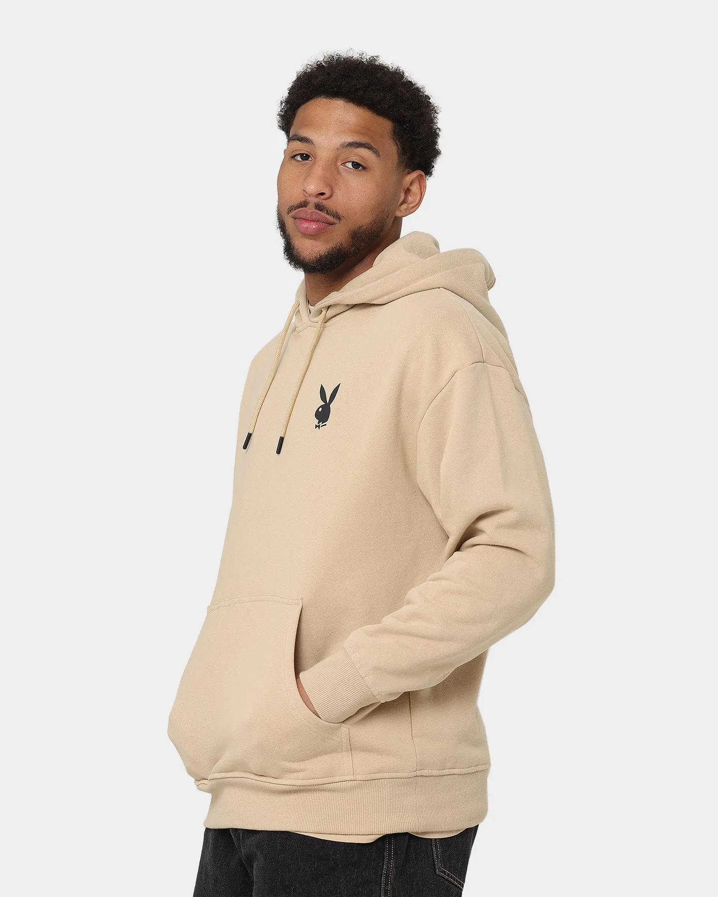 Playboy November 2013 Monotone Hoodie Tan