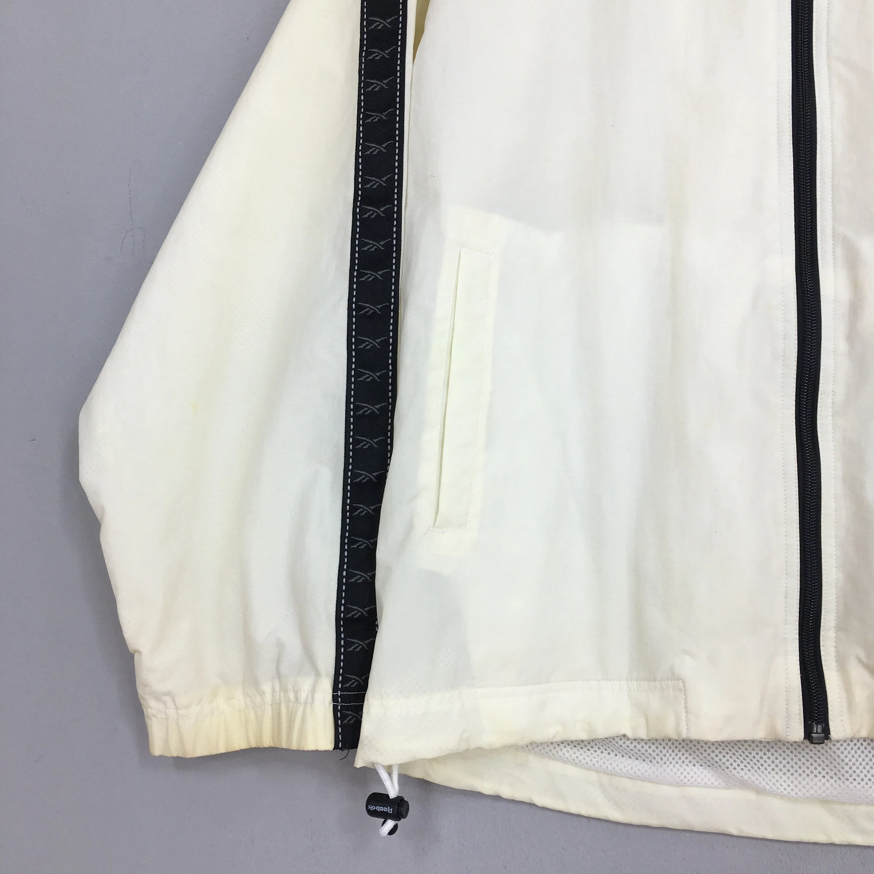 Reebok Windbreaker Jacket Large