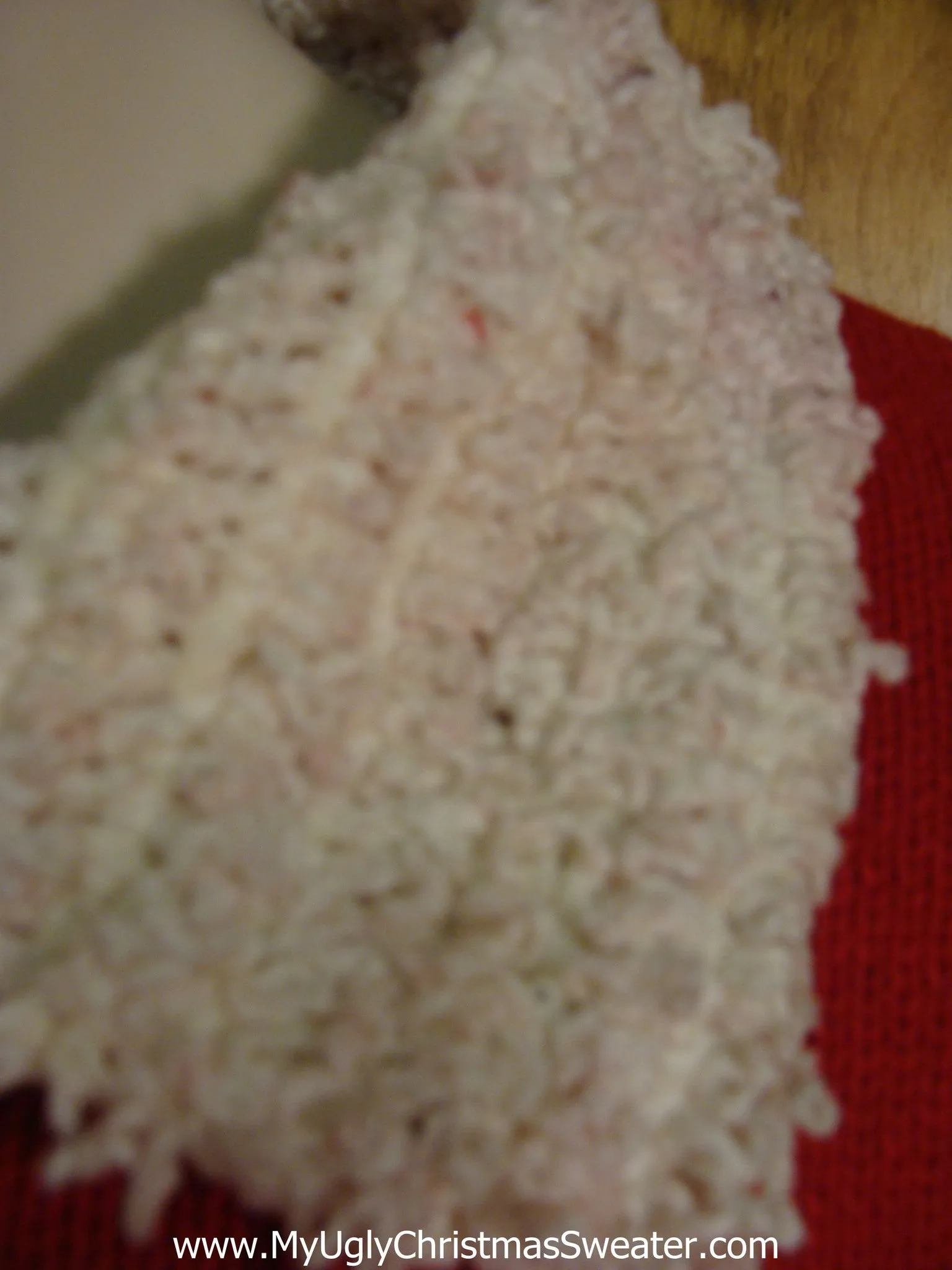 Reindeer Pulling Sleigh Cheesy Christmas Sweater