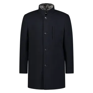 Roy Robson Overcoat A401 Navy