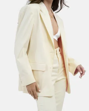 Tailored Oversized Blazer (Sunshine)